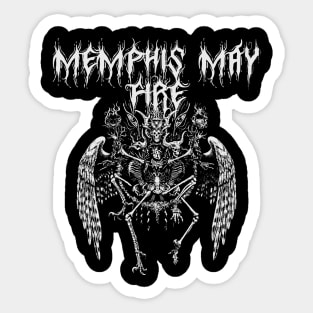 memphis ll darkness Sticker